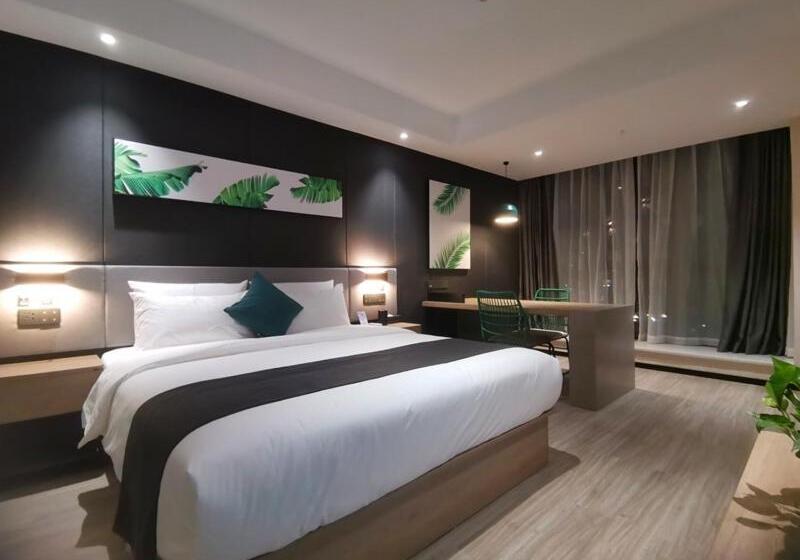 חדר סטנדרט, Thank Inn Plus Chongqing Pengshui Yujing Jiangshan