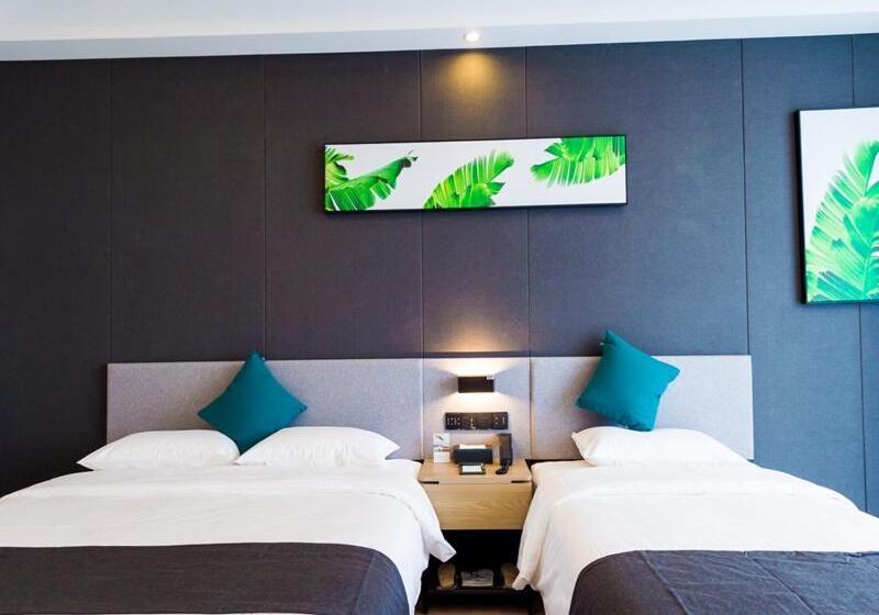 Quarto Familiar Superior, Thank Inn Plus Datong Senyuan Building High Speed Railway Station