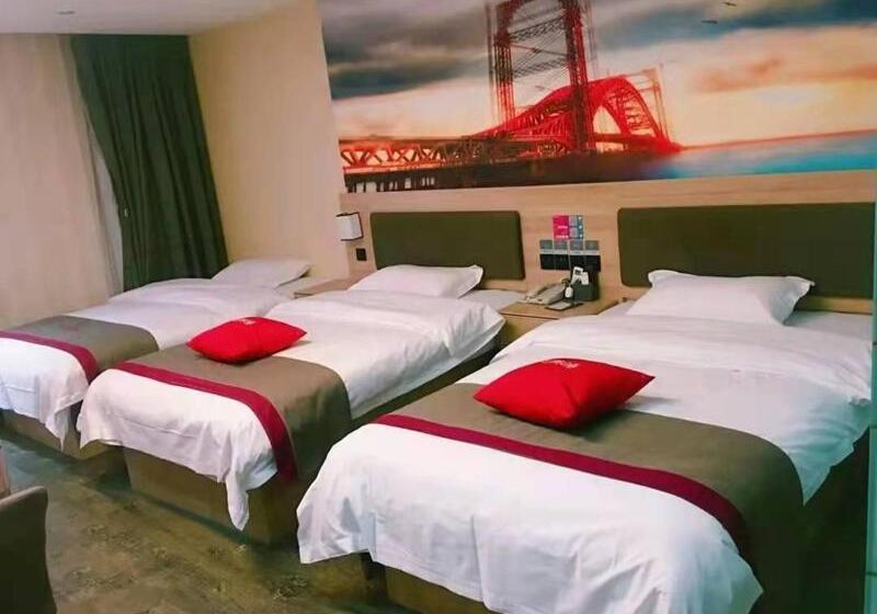 Трехместный Номер Deluxe, Thank Inn Plus Suzhou Sixian Sizhou Avenue