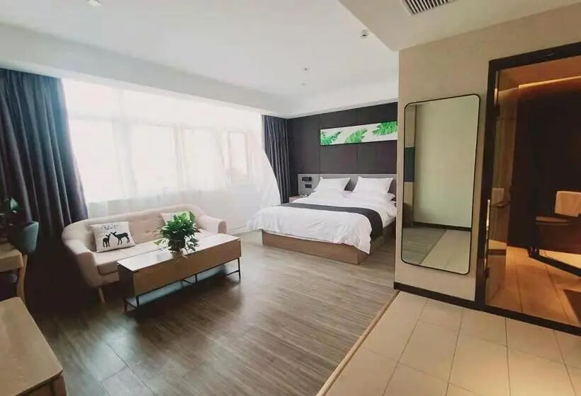 デラックスルーム, Thank Inn Plus Yancheng Sheyang Dayang Road