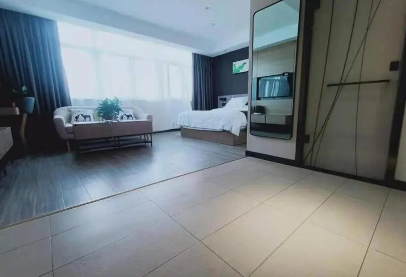 デラックスルーム, Thank Inn Plus Yancheng Sheyang Dayang Road