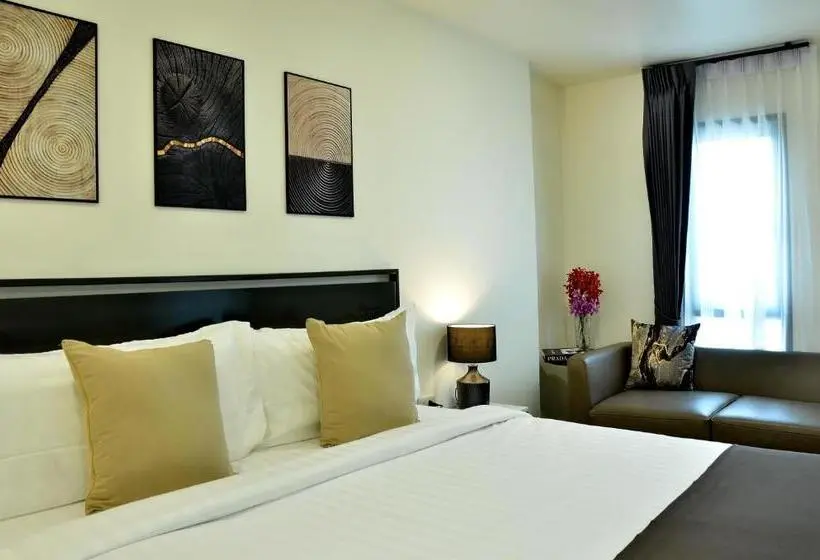 اتاق لوکس با بالکن, Norn Riverside Bangkok Hotel นอนริมน้ำ