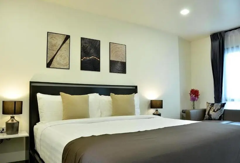 اتاق لوکس با بالکن, Norn Riverside Bangkok Hotel นอนริมน้ำ