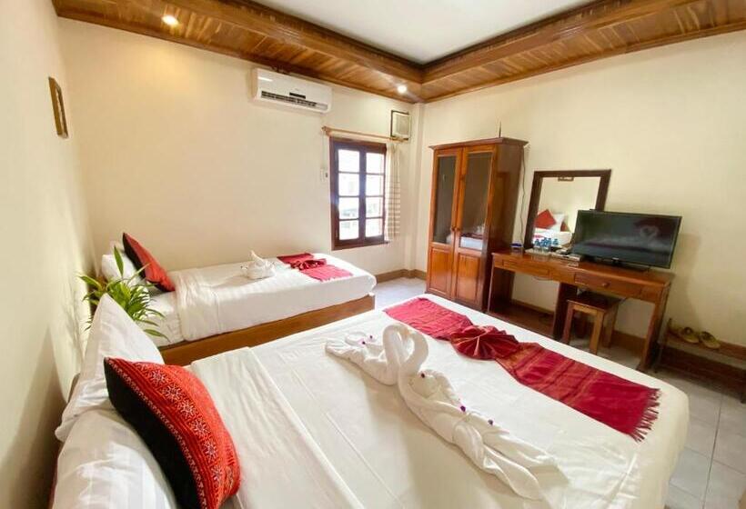 패밀리 룸, Heuangpaseuth Hotel 1香帕塞酒店