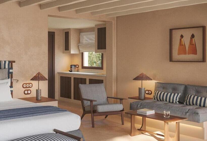 سوییت جونیور با چشمانداز دریا, Dunas De Formentera