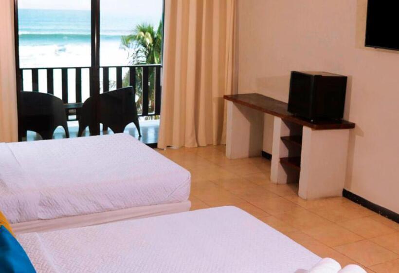 اتاق سوپریور با چشمانداز دریا, Papaya Surf Garden