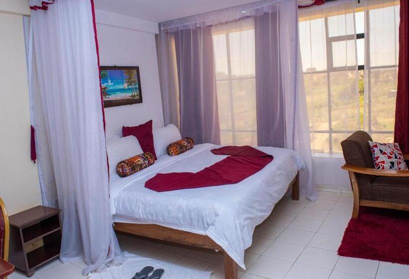 キングサイズベッドのデラックスルーム, Olive Hotel Narok