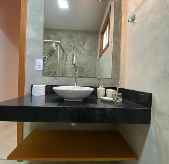 エコノミートリプルルーム, Pousada Bahia Nova Caraíva