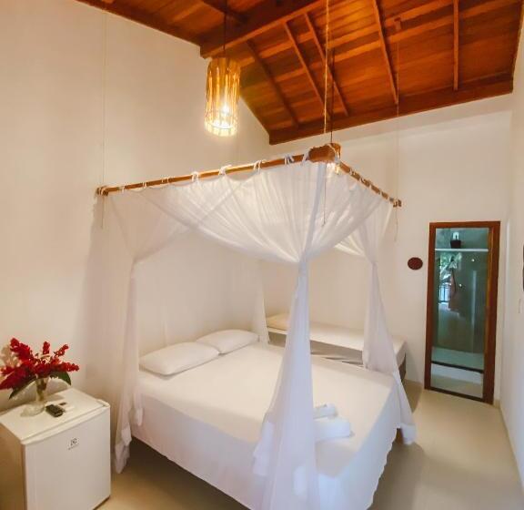 コンフォートトリプルルーム, Pousada Bahia Nova Caraíva