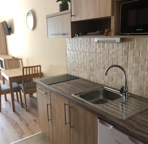آپارتمان 1 خوابه با تراس, Castellum Apartmanház