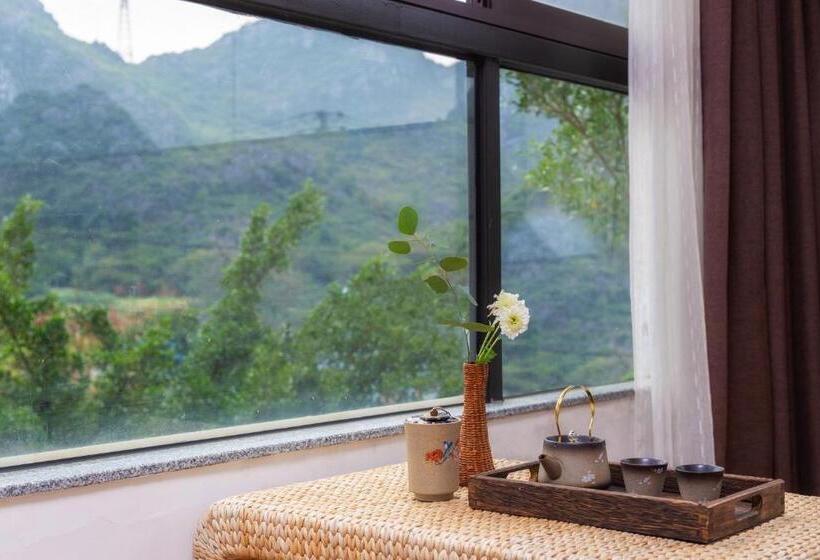 Habitación Estándar Cama King, Serene Vale Inn Guilin Free One Way Pick Up Service To High Speed Railway Station For 2 Nights