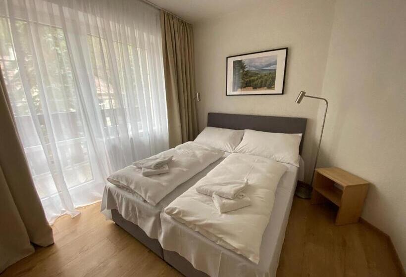 شقة غرفة نوم واحدة مزودة بشُرفة, U Studánky