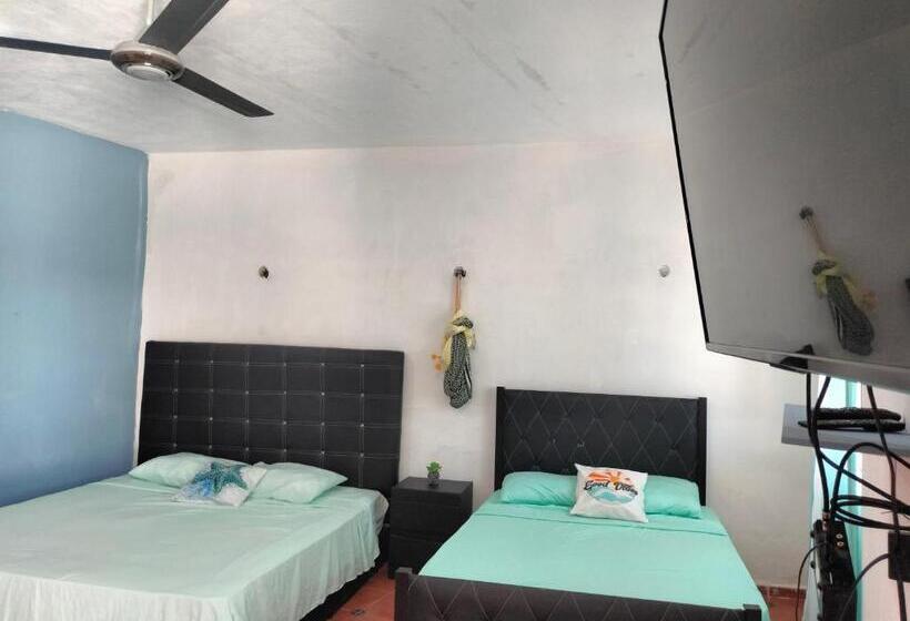 חדר משפחתי, Villa Gabriela Celestún  Hotel & Restaurant