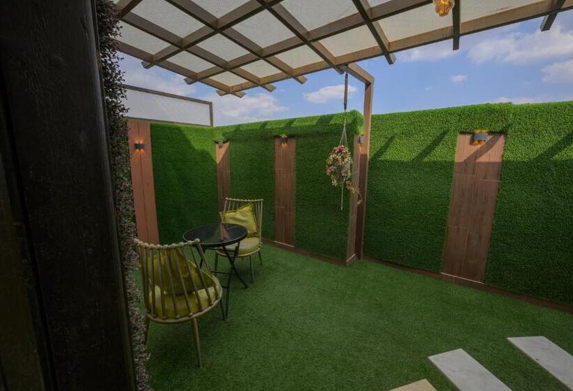 Éénpersoonskamer met Terras, رمال الجزيره