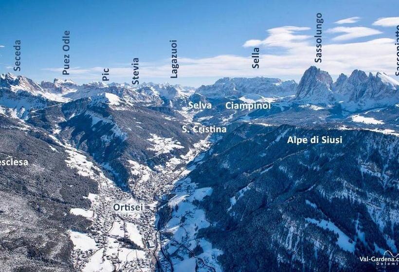 Номер Deluxe, B&b Lavi Ortisei Val Gardena