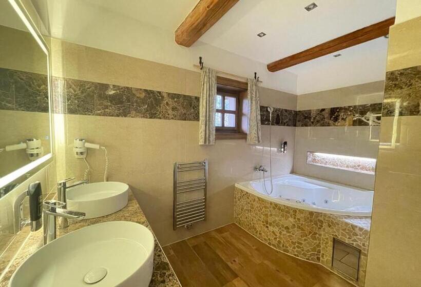 شقة غرفة واحدة مزودة بتراس, Podlesí