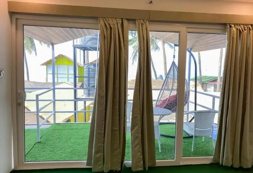 Deluxe-huone Sivuttainen Merinäkymä, Luxurious Beach Resort Agonda