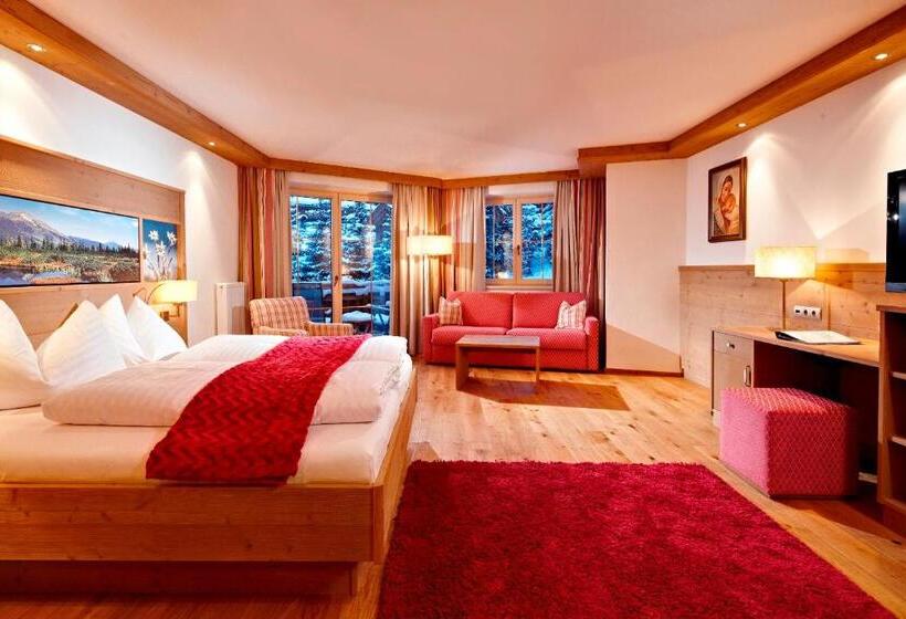 Comfort room with mountain view, Biohotel Castello Königsleiten
