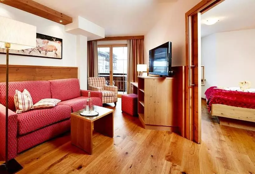 景色の見えるスイートルーム, Biohotel Castello Königsleiten