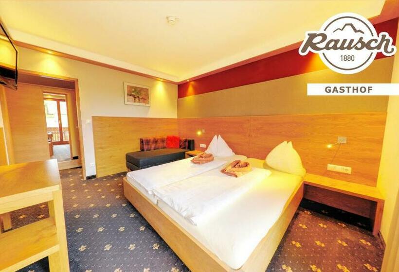 غرفة قياسية مزوَّدة بشُرفة, Alpen Adria Gasthof Rausch