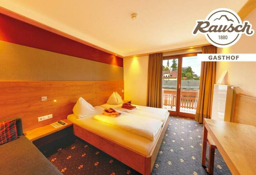 غرفة قياسية مزوَّدة بشُرفة, Alpen Adria Gasthof Rausch