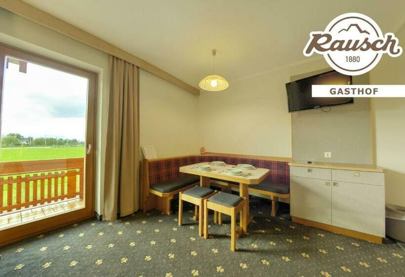 Апартаменты 1 Спальня с Балконом, Alpen Adria Gasthof Rausch