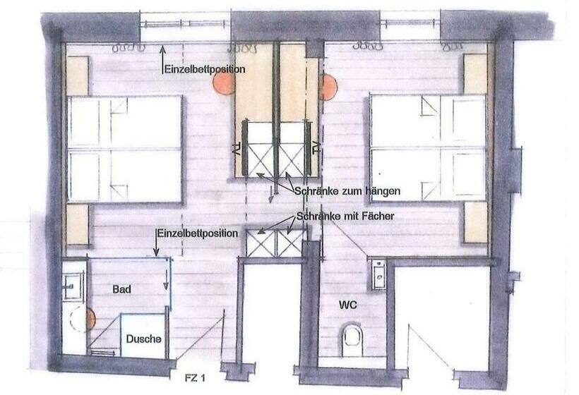 Четырехместный Номер Стандарт, Gasthof Pension Schütz
