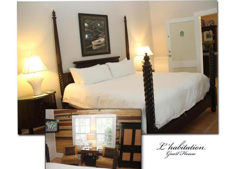 キングサイズベッドのスタンダードルーム, L Habitation Guesthouse Adult Exclusive