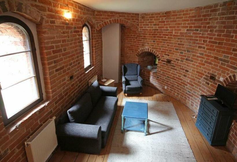 침실 1개 복층 룸, Zamek Reszel