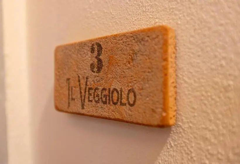 庭の見えるスタンダードトリプルルーム, Podere La Casella