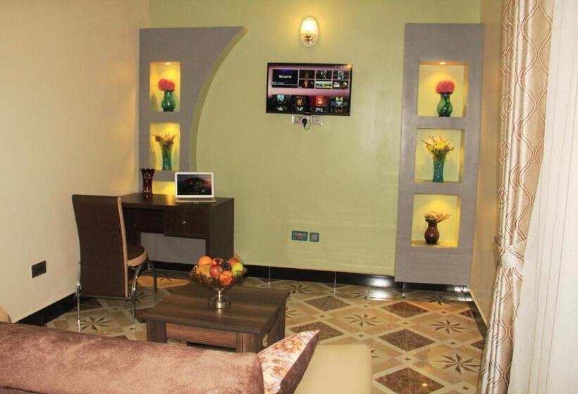 آپارتمان 1 خوابه, Serene Courts Hotel Kitende Uganda