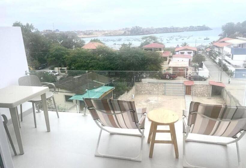 اتاق لوکس با بالکن و چشم‌انداز دریا, Casa Lobster Bay