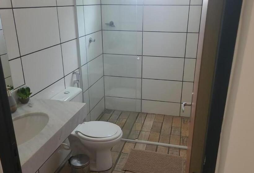 标准间带阳台, Pousada Flor Do Campo Cipó