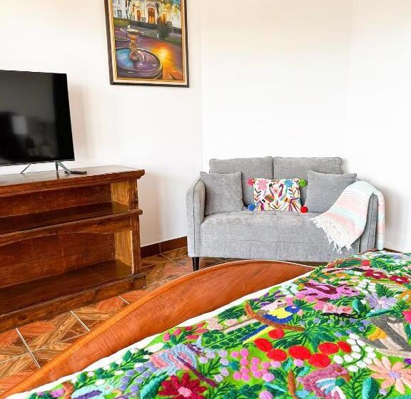 اتاق استاندارد با چشم‌انداز باغ, Casa Balam Bed & Breakfast Boutique