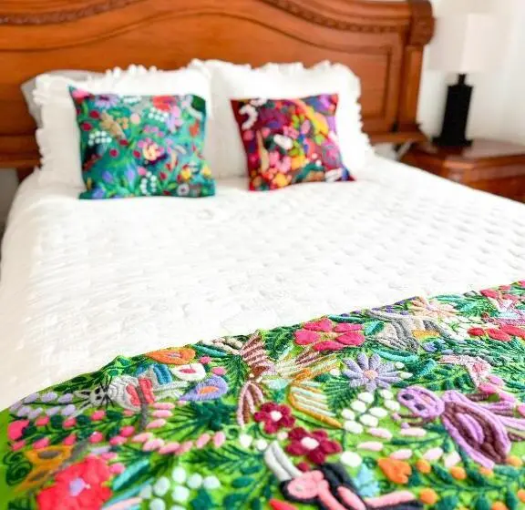 اتاق استاندارد با چشم‌انداز باغ, Casa Balam Bed & Breakfast Boutique
