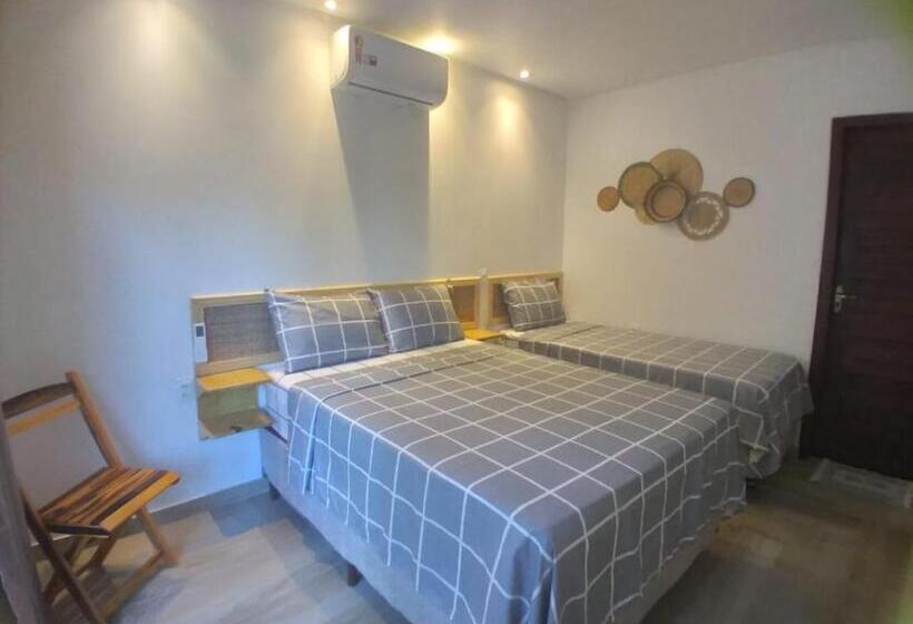 스탠다드 트리플 룸 풀장 전망, Pousada Solarium