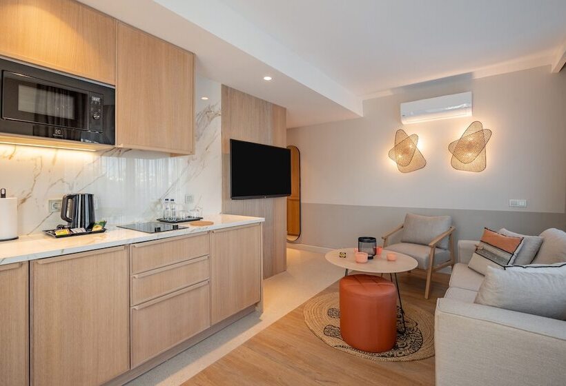 带1个卧室的豪华公寓, Oli Hotel And Suites