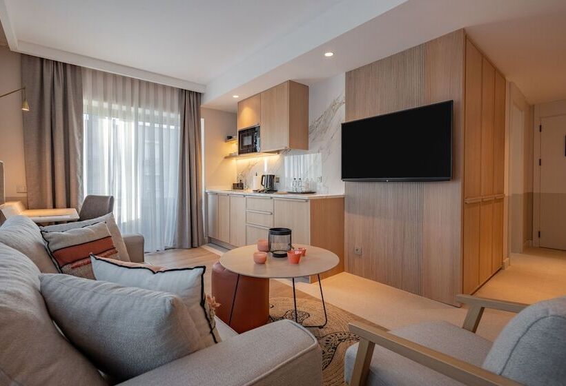 带1个卧室的豪华公寓, Oli Hotel And Suites