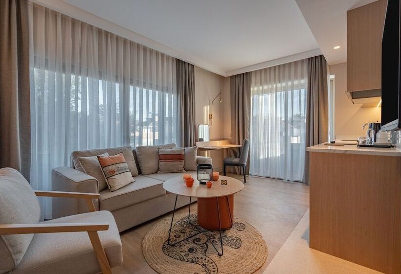 带1个卧室的豪华公寓, Oli Hotel And Suites