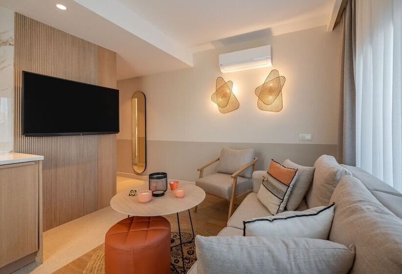 带1个卧室的豪华公寓, Oli Hotel And Suites