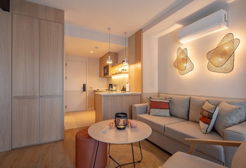 带1个卧室的高级公寓, Oli Hotel And Suites