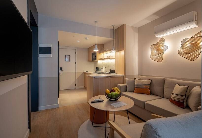 带1个卧室的高级公寓, Oli Hotel And Suites