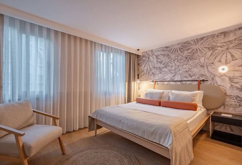 带1个卧室的豪华公寓, Oli Hotel And Suites