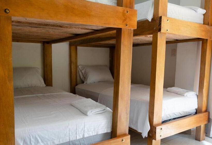 Кровать в Общей Комнате, Hostal Sierra Quindío