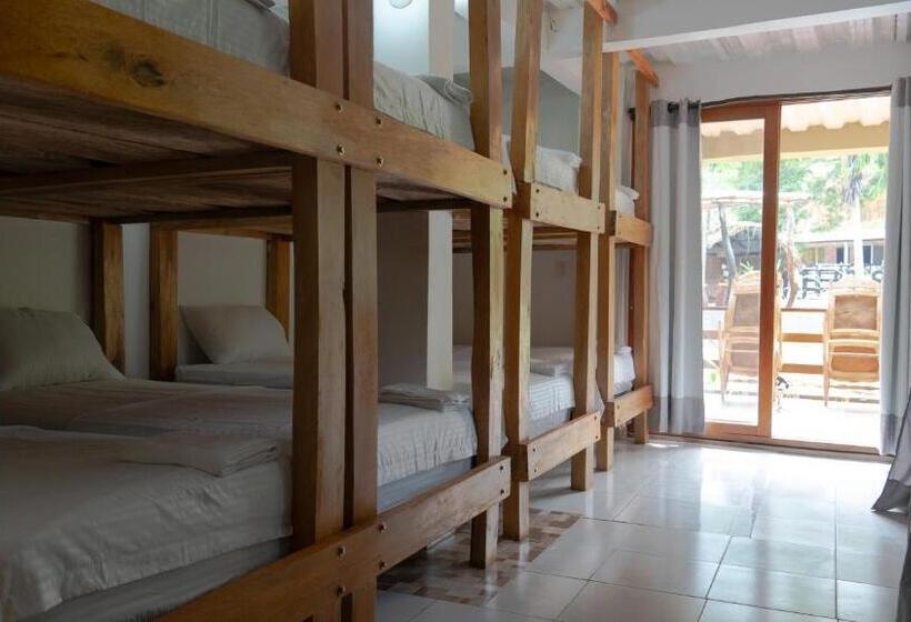 Кровать в Общей Комнате, Hostal Sierra Quindío