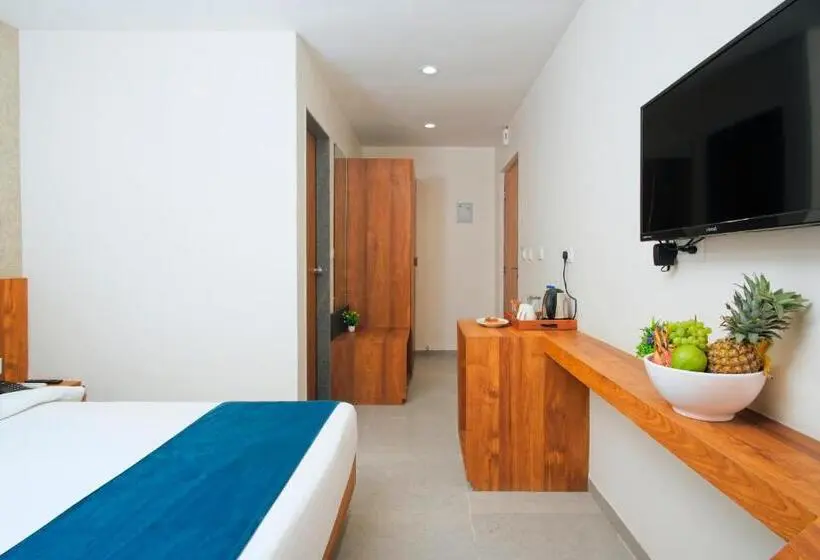デラックスルーム, Pride Elite Wellness Resort Becharaji Near Becharaji Railway Station
