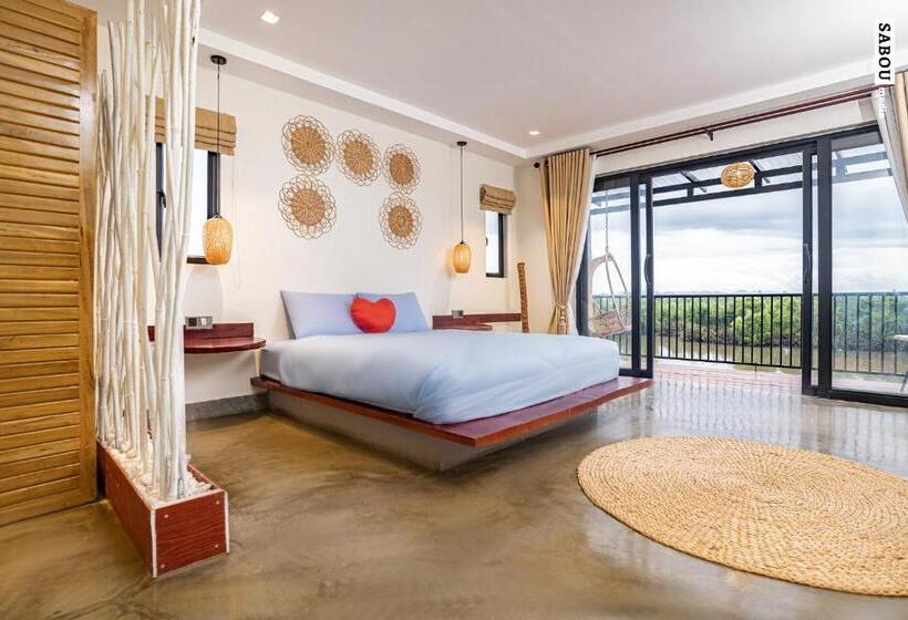 اتاق استاندارد با چشم‌انداز دریا, Santaniya Residence