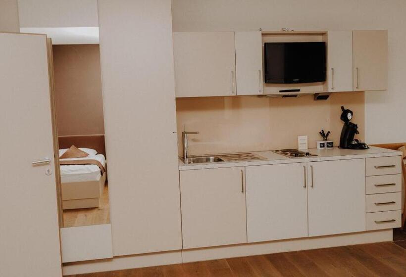 带景观的三人标准房间, Weinblick & Weingut Grafinger