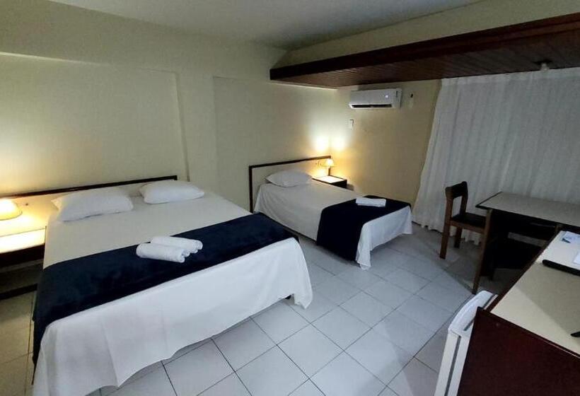חדר קומפורט לשלושה, Quarto Em Hotel No Bairro De Tambaú, Em Uma Localização Bem Central Apto 204
