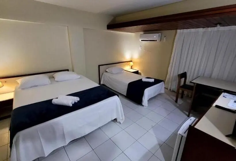 اتاق راحتی سه تخته, Quarto Em Hotel No Bairro De Tambaú, Em Uma Localização Bem Central Apto 216